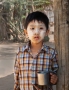 Boy with cup, Myanmar